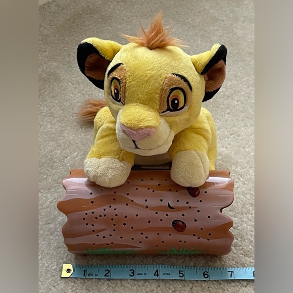 Lion King Simba on the Log Night Light - w/ Hidden Mickey - Disney Baby - Picture 5 of 6